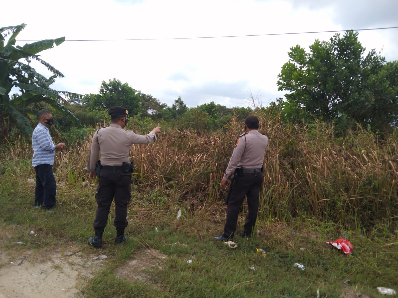 Cegah Dini Karhutla, Polisi Pangkalan Kerinci Gelar Patroli ke Lahan Rawan Terbakar