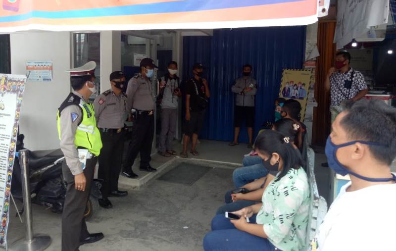 Tingkatkan Kesadaran Masyarakat, Polsek Pangkalan Kuras Galakkan Operasi Yustisi