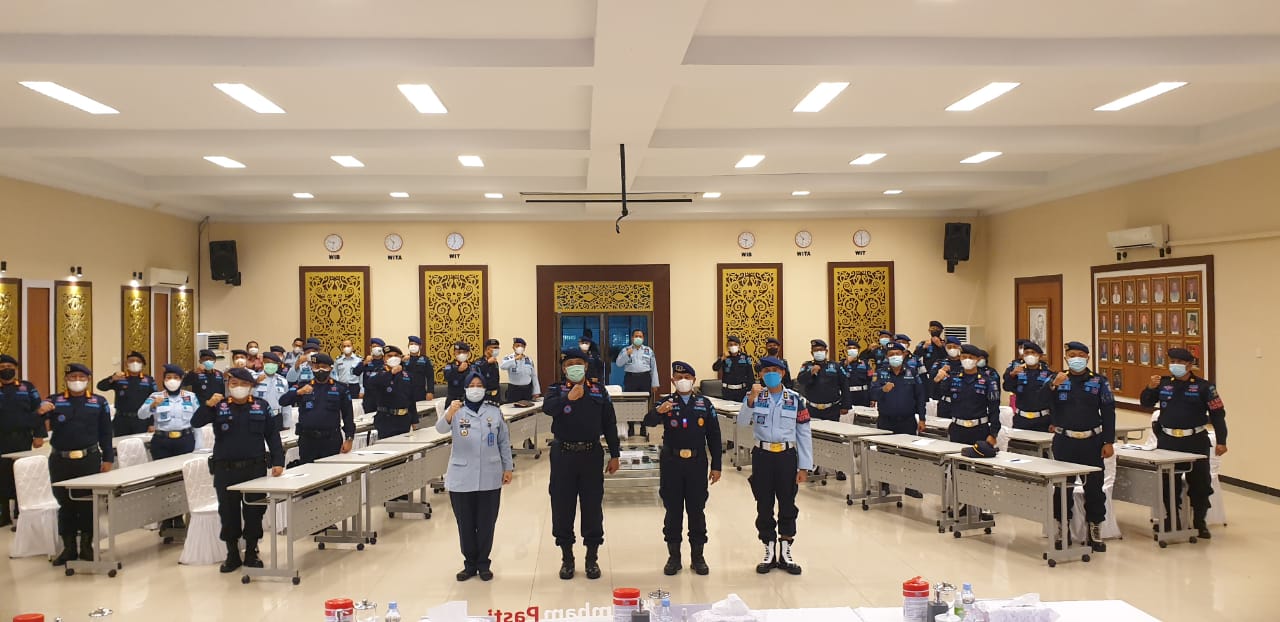 Kadivpas Kanwil Riau Paksa Kalapas kelas IIB Teluk Kuantan Selalu Tegas Tegakkan SOP