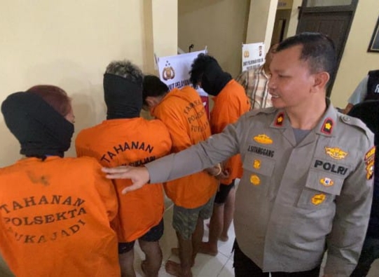 Polsek Sukajadi Bongkar Modus Pemerasan Lewat MiChat, Empat Pelaku Ditangkap