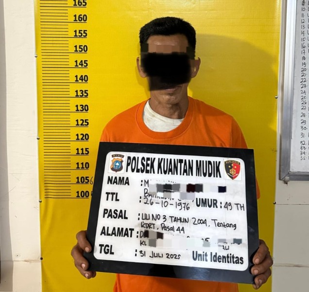 Polsek Kuantan Mudik Ungkap Kasus KDRT Sadis di Desa Toar, Pelaku Ditangkap dalam Waktu Singkat