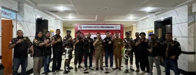 Kadispora Hadiri Audiensi Organisasi PEKAT-IB DPD Kota Pekanbaru