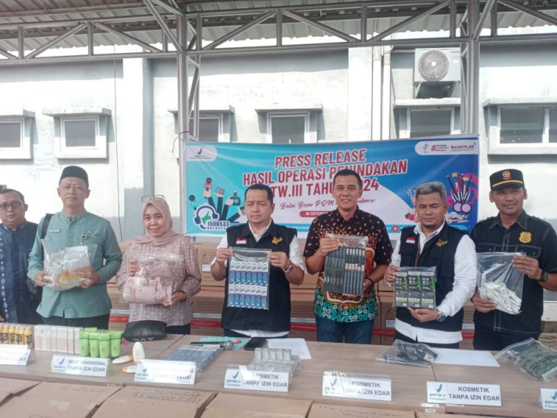 Dua Bos Kosmetik Ilegal di Riau Ditangkap, Raup Untung Rp8 Juta Per Hari