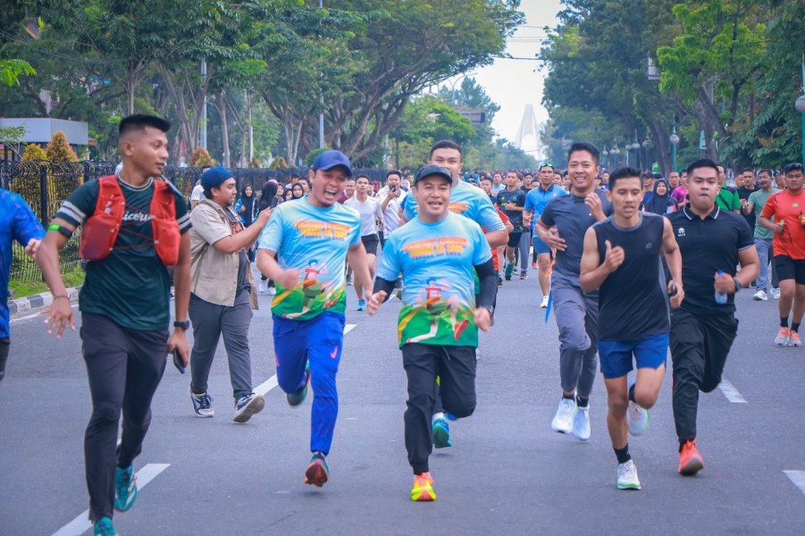 Karhutla Fun Run 2025 Gaungkan Semangat Hidup Sehat dan Peduli Lingkungan di Pekanbaru