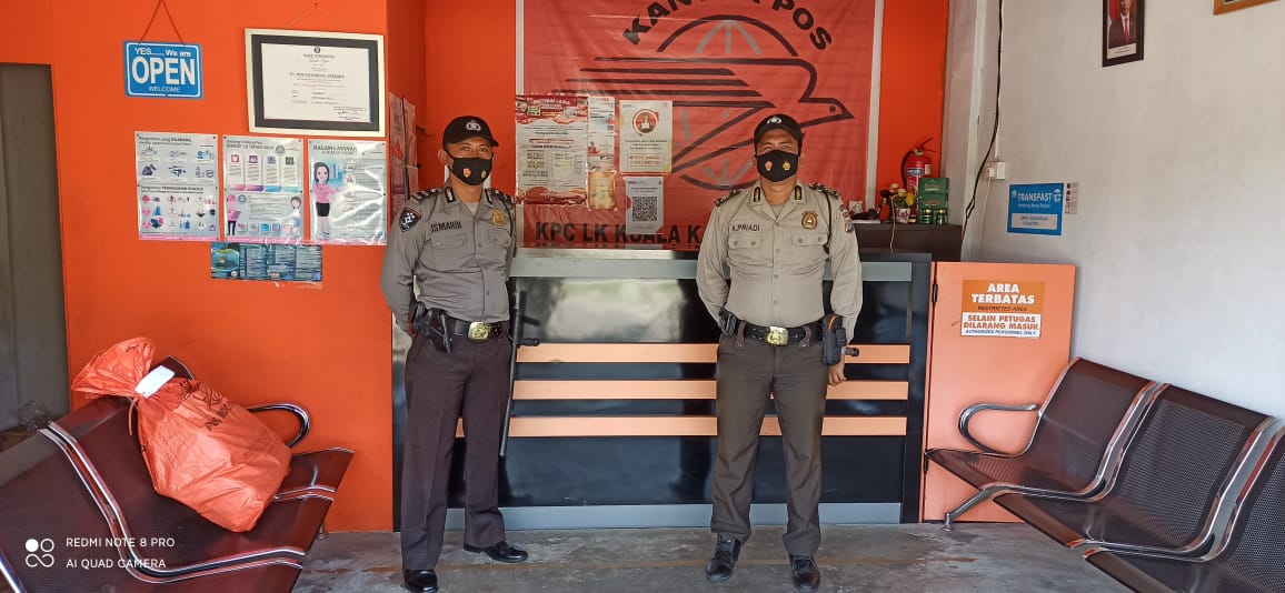 Patroli Antisipasi Kriminal, Polsek Kuala Kampar Kawal Sejumlah Lokasi Objek Vital