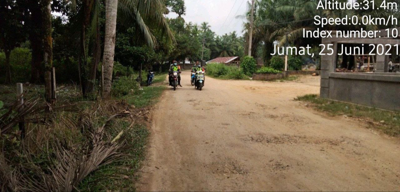 Babinsa Koramil 06/Cerenti  Dim 0302/Inhu Aktif Laksanakan Patroli dan Sosialisasi Pencegahan Karhutla 