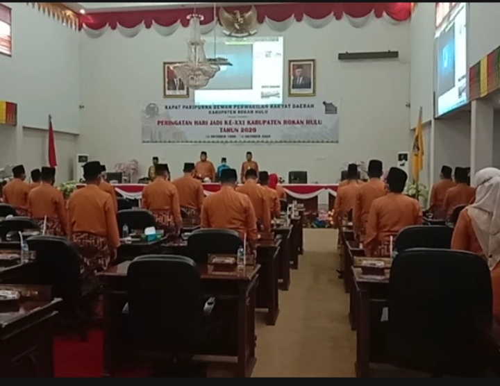 HUT Rohul ke-21 Dilaksanakan Secara Sederhana, Dengan Protokol Kesehatan Covid-19