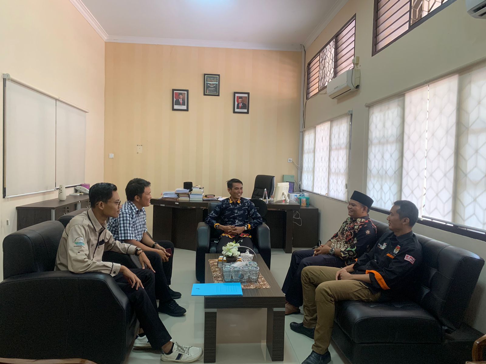 AMPDP Sambangi KPUD Kabupaten Kuansing Berikan Tanggapan Rancangan Penataan Dapil