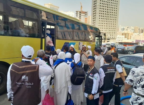 5.328 Jemaah Haji Asal Riau Mulai Bergerak Menuju Arafah Untuk Wukuf 