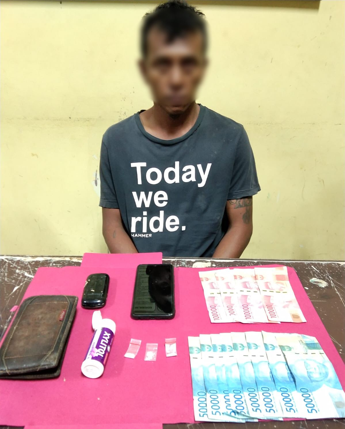 Satuan Resnarkoba Polres Kuansing Bekuk 1 Orang Pelaku Tindak Pidana Narkotika