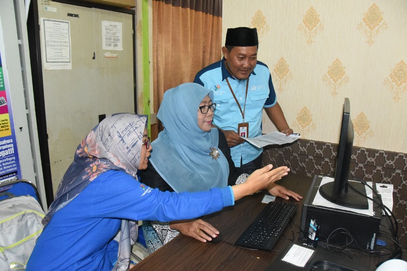 BPS Kabupaten Bengkalis Lakukan Pendampingan di Diskominfotik