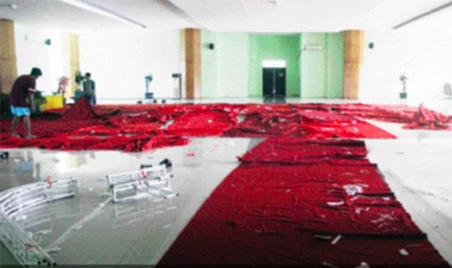 Astagfirullah… Lantai 2 Masjid Dipakai untuk Pesta Nikah, Pakai Keyboard Pula!