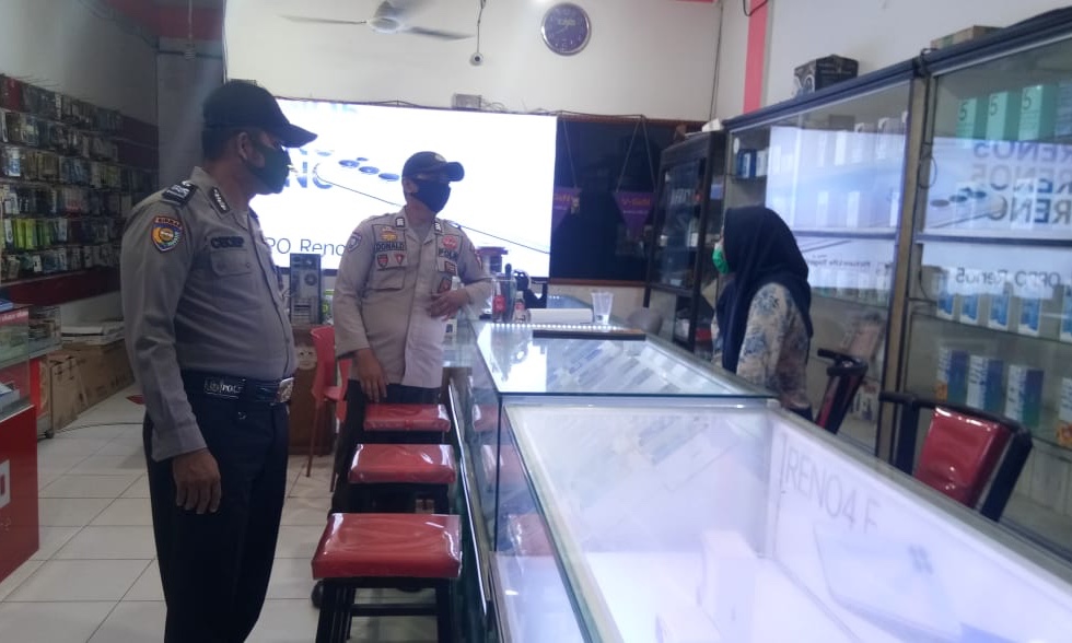 Polsek Pangkalan Kuras Gelar Patroli KRYD untuk Jaga Keamanan dan Kenyamanan Warga