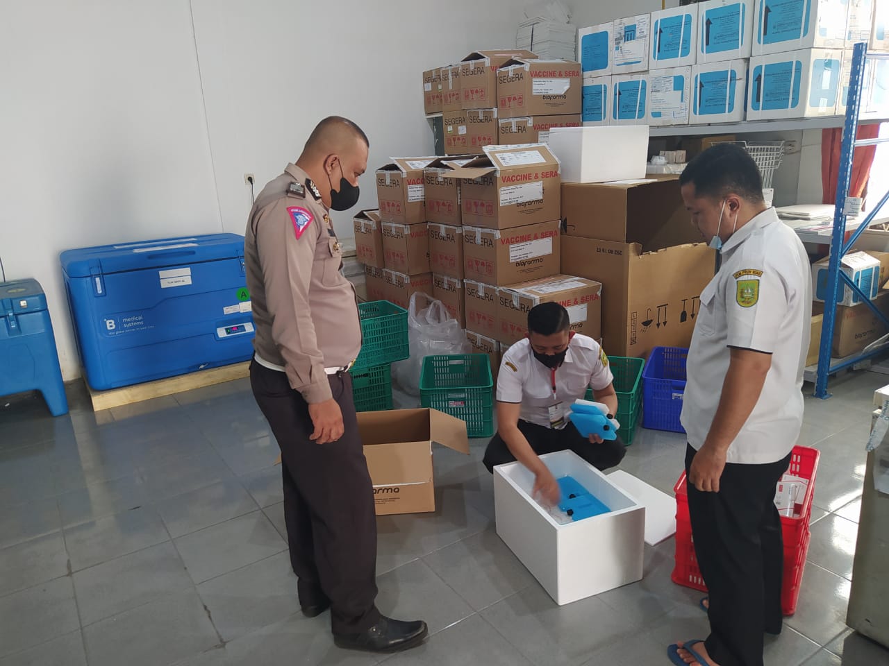 Kabag Ops Polres Kuansing, Vaksin Polri Tiba di Kuansing
