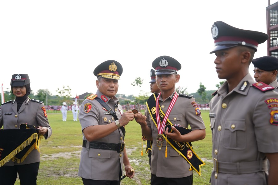 111 Bintara Baru Dilantik, Polda Riau Lahirkan Batalion Green Policing Pertama
