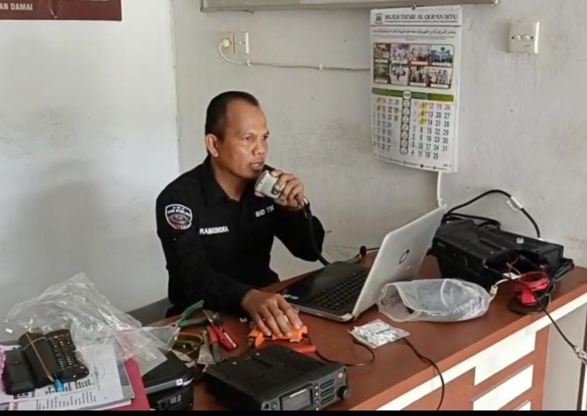 Polsek Lubuk Batu Jaya Kini Miliki Radio Komunikasi Polri untuk Tingkatkan Koordinasi dan Pelayanan