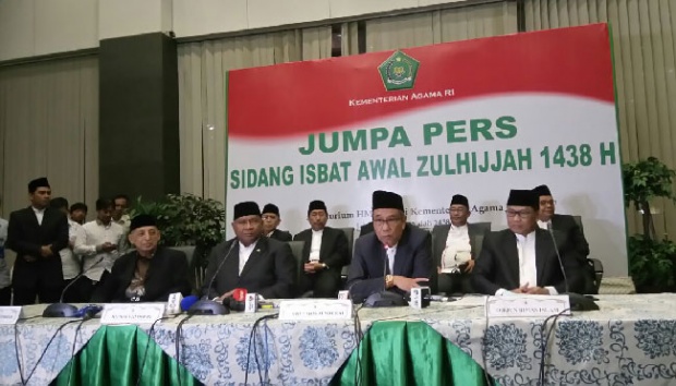 Kemenag: Hari Raya Iduladha 2017 Jatuh pada 1 September