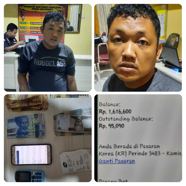 Resahkan Warga, Satu Orang Warga Desa Kampung Medan Diduga Bandar Judi (Jenis Togel Online) Diamankan Oleh Tim Opsnal Polres Kuansing.