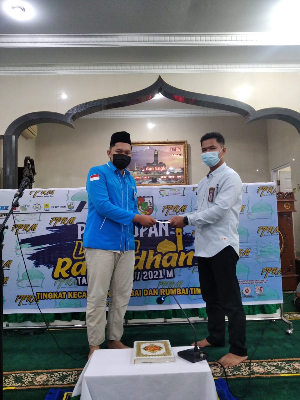 DPD I KNPI Riau Hadiri Penutupan Kegiatan Ramadhan FPRM Rumbai dan Rumbai Timur