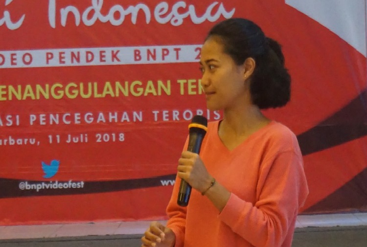 Finalis Puteri Indonesia Kampanyekan Lomba Video Pendek BNPT di Kalsel 