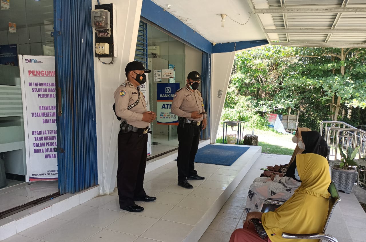 Polsek Kerumutan Sambangi Objek Vital dan Tempat Rawan Kejahatan