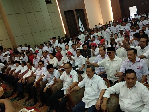 Seluruh Bupati dan Walikota se-Riau Hadiri Deklarasi Pro Jokowi