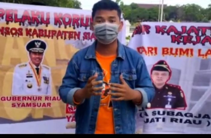 Demontrasi AMPUN; Gusur Kajati dan Asintel Riau, Tangkap Gubernur Riau Syamsuar