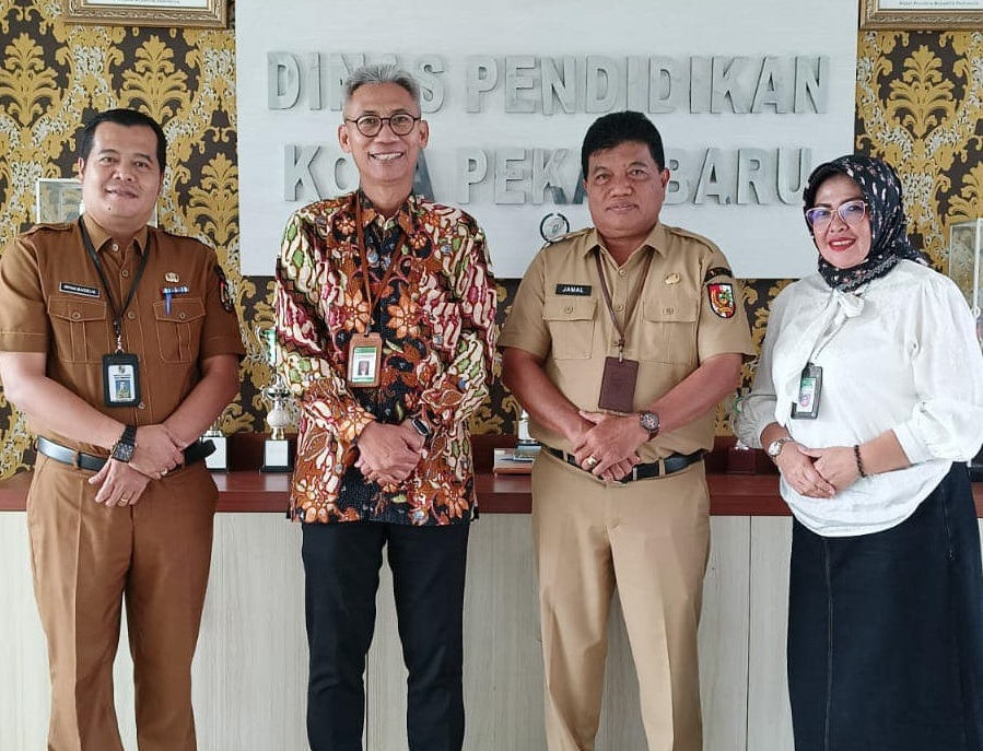 Dialog Hangat Perkembangan Pendidikan Kota Pekanbaru  Bersama Pejabat Pendidikan Pusat dan Daerah