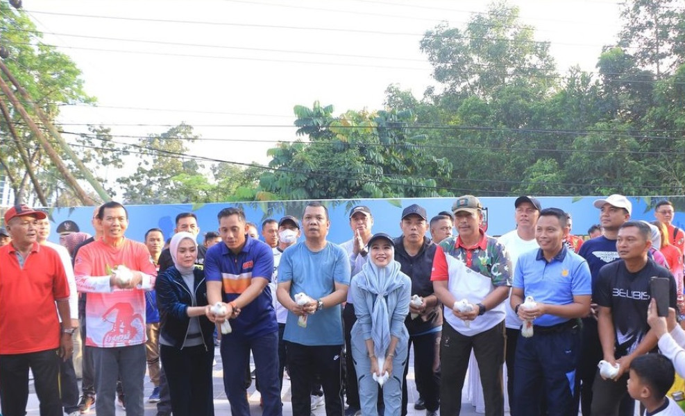 Kadis Perkim Pekanbaru Mardiansyah Hadiri Opening Taman Labuai City Walk