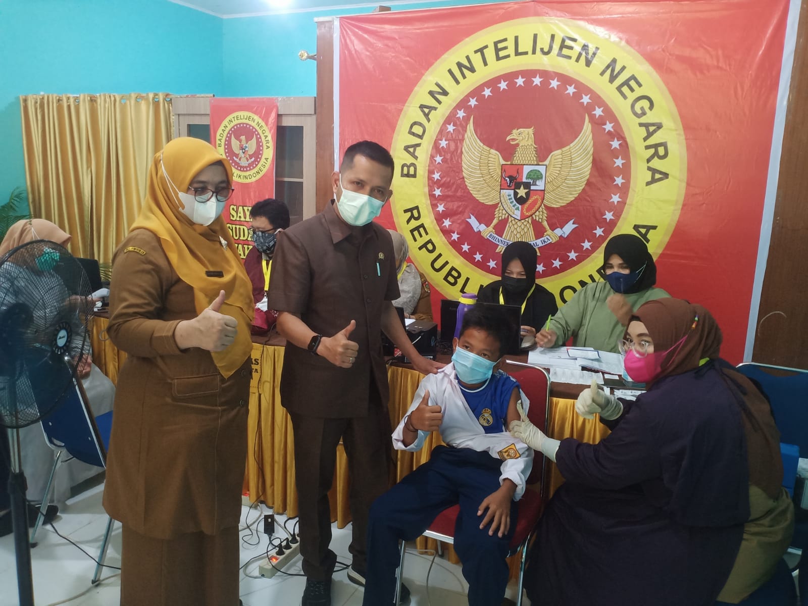 DPRD Pekanbaru Apresiasi BIN Daerah Riau yang Turut Lakukan Program Vaksinasi