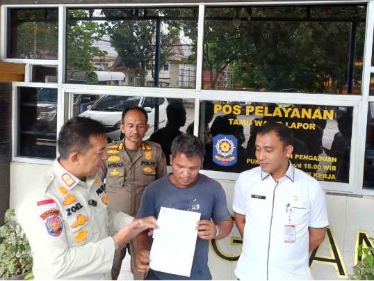 Angkutan Sampah Mandiri Diamankan di Rumbai Timur, Dikenai Denda Rp500 Ribu