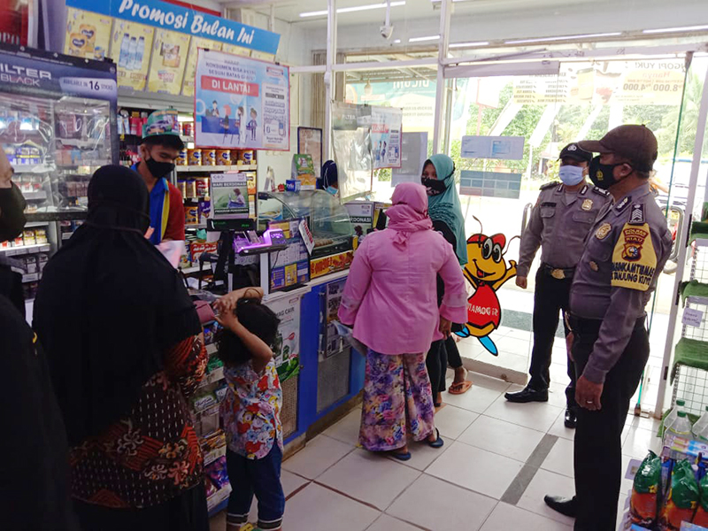 Antisipasi C3, Polsek Pangkalan Lesung Tingkatkan Kegiatan Patroli