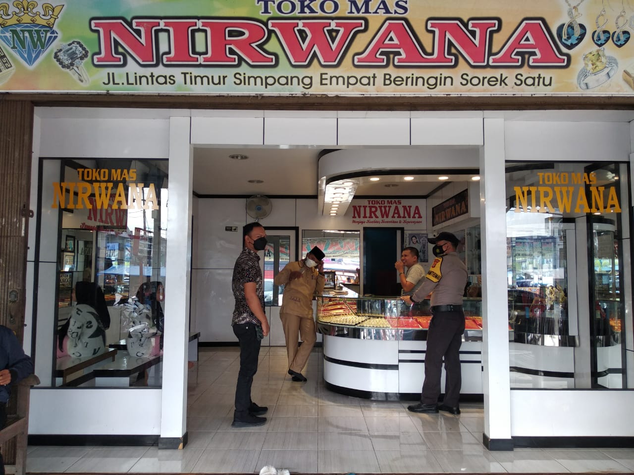 Tinjau Wilayah Sekitar, Polsek Pangkalan Kuras Patroli KRYD