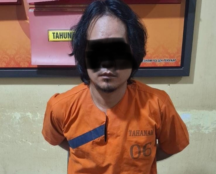 Polsek Peranap Tangkap Pengedar Sabu Jaringan Lintas Kota