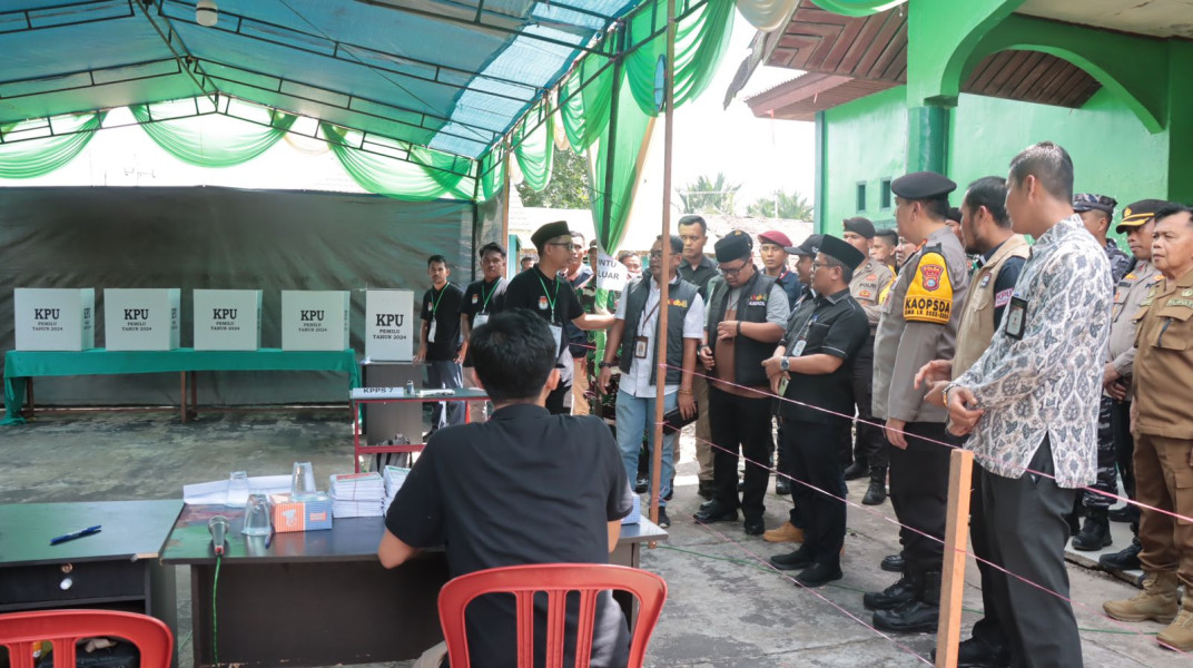 Kapolda Riau Pantau Langsung PSU Pileg di Kepulauan Meranti, Pastikan Keamanan Terjaga