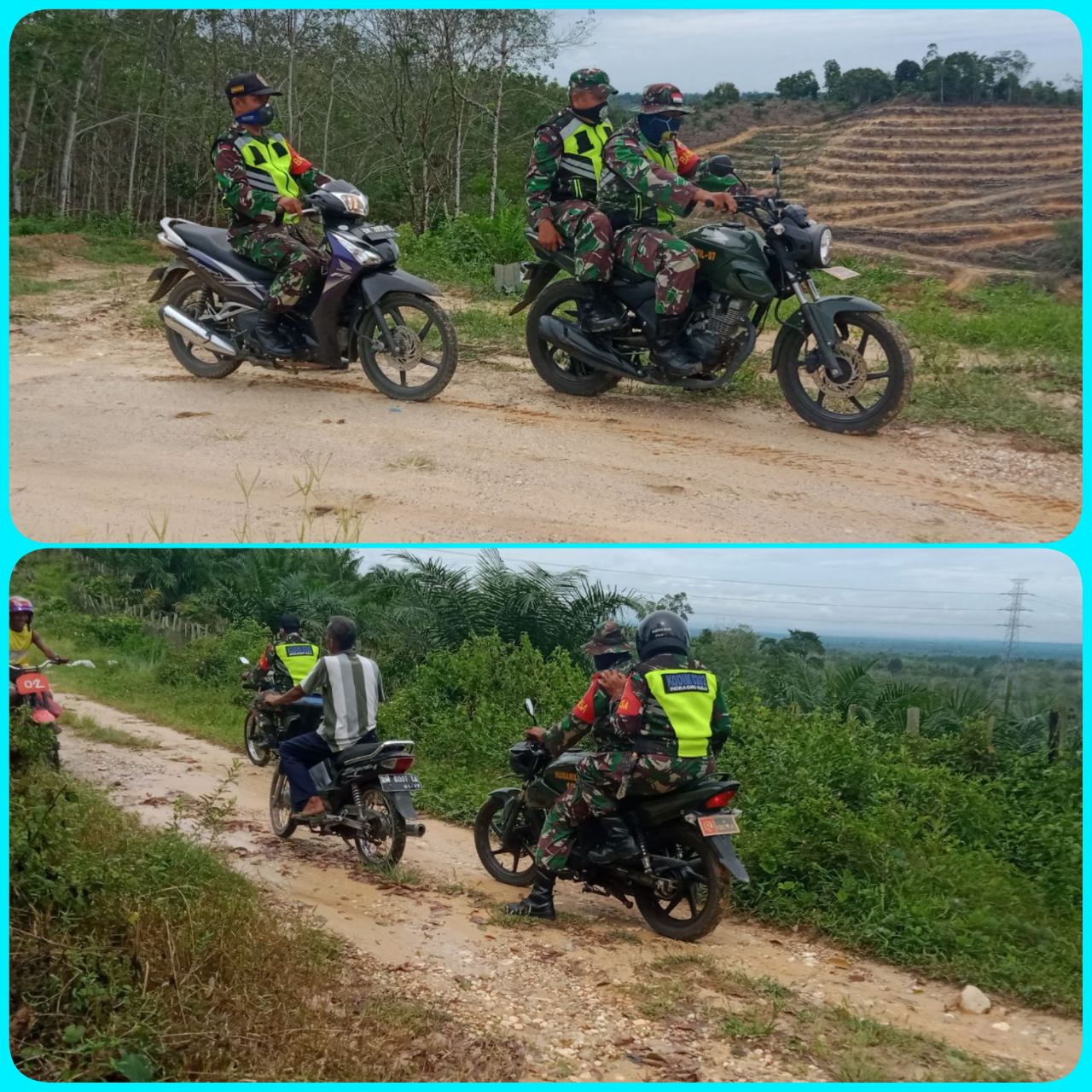 Cegah Karhutla,Sertu Parman Terus Melakukan Patroli Di Wilayah Teritorial Nya.