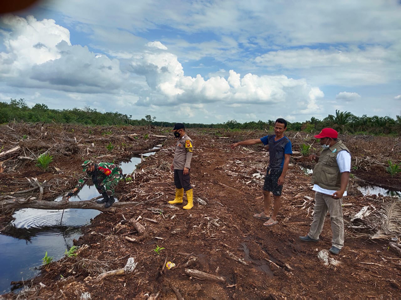 Polsek Bandar Sei Kijang Laksanakan Patroli Karhutla Gabungan