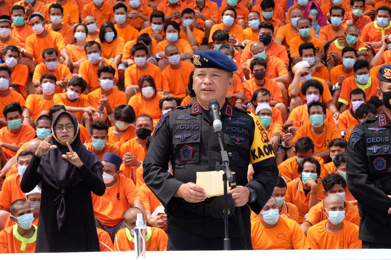 Lampaui Target Operasi Antik Lancang Kuning 2021, Polda Riau Amankan 463 Pelaku