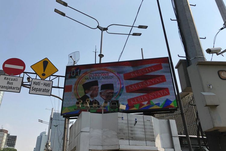 Bawaslu: Iklan Videotron Jokowi-Ma'ruf Langgar Aturan Kampanye