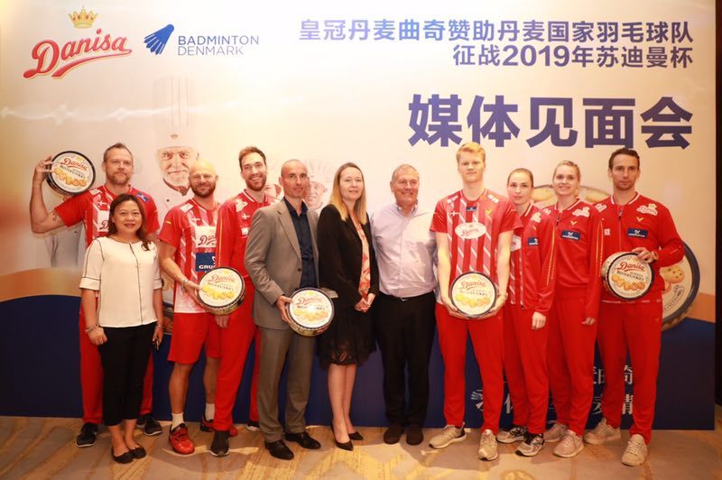 Danisa Keeps on Supporting Denmark Badminton National Team in the Sudirman Cup 2019