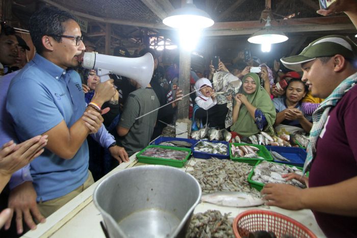 Kemarin Jokowi Blusukan di Pasar Bogor, Hari Ini Sandiaga Juga ke Pasar Bogor, Tapi Kok Hasilnya Beda?
