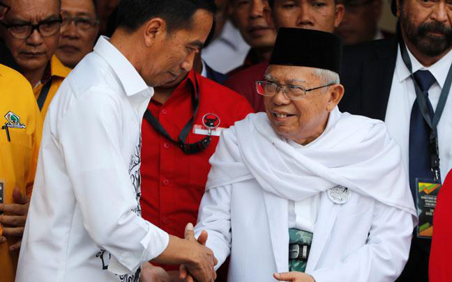 Keras! Kata Ma'ruf Amin, Cuma Orang 'Buta' dan 'Budek' yang Tak Bisa Lihat Prestasi Jokowi