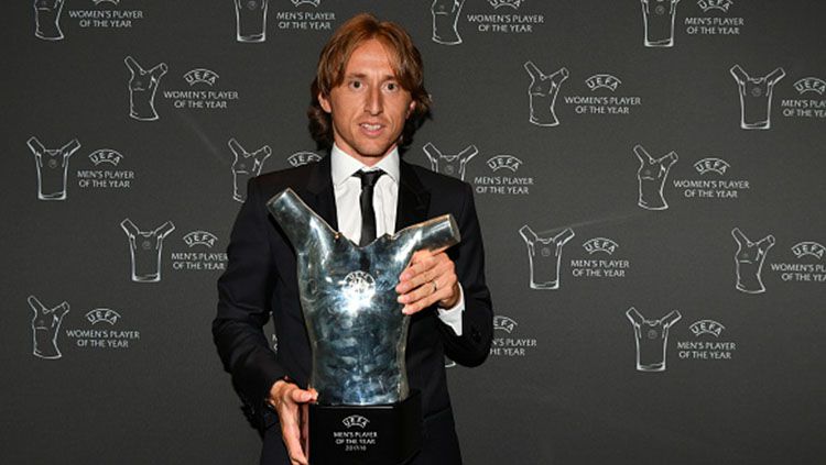 Luca Modric Rebut Posisi Cristiano Ronaldo Sebagai Pemain Terbaik Eropa 2018