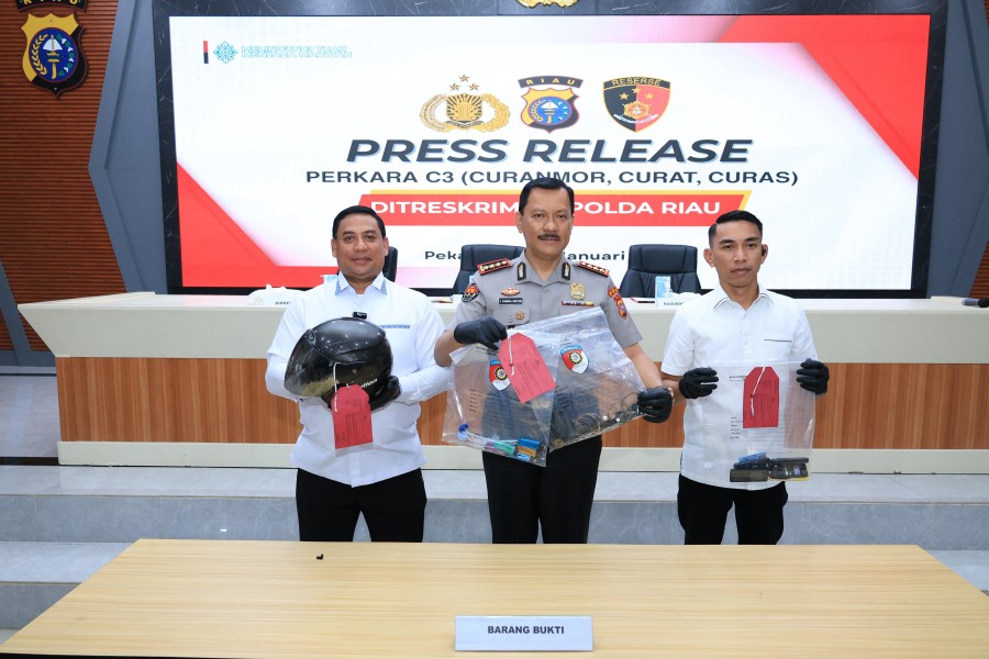 Resmob Jatanras Polda Riau Ringkus Residivis Jambret yang Sudah 7 Kali Beraksi