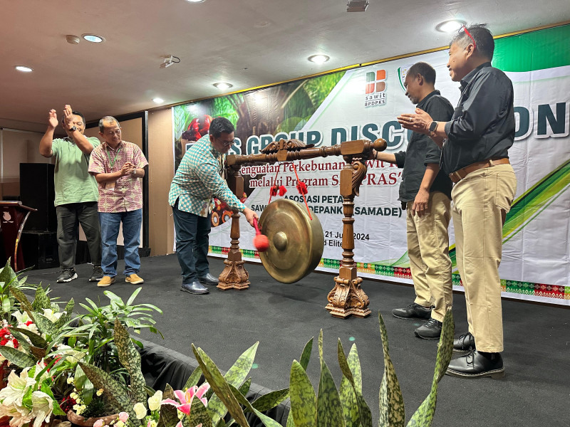 Tingkatkan Wawasan Petani, Samade Gelar FGD Program Sarpras