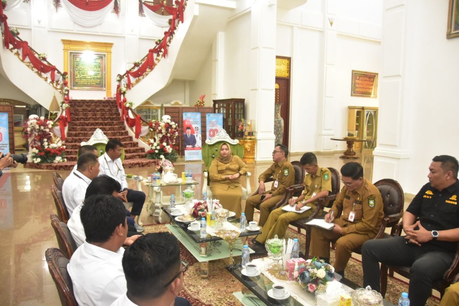 Terima Audiensi Manager UP3 Dumai, Bupati Dukung Penguatan Layanan Kelistrikan Bengkalis