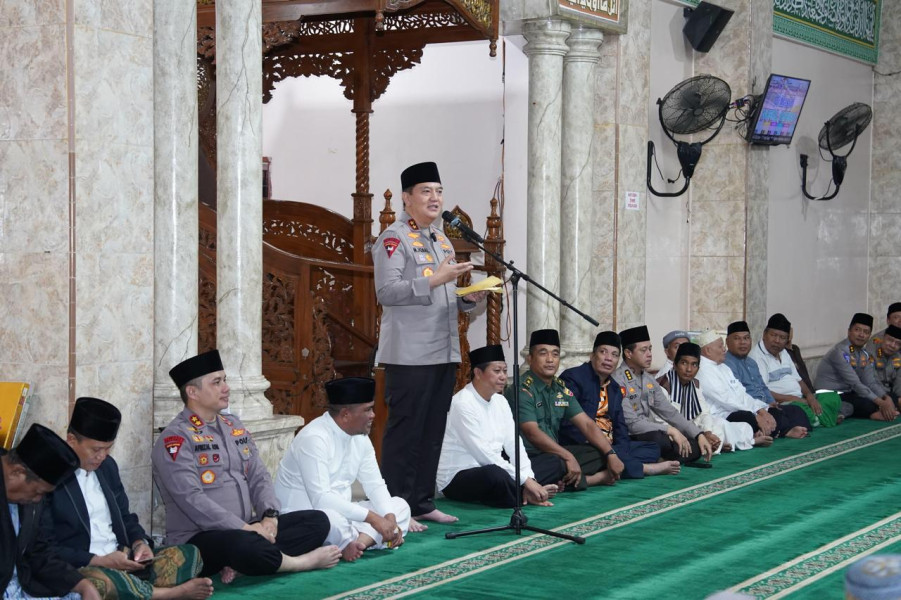 Safari Ramadhan di Pelalawan, Kapolda Riau: Keamanan Adalah Faktor Utama Pertumbuhan Ekonomi