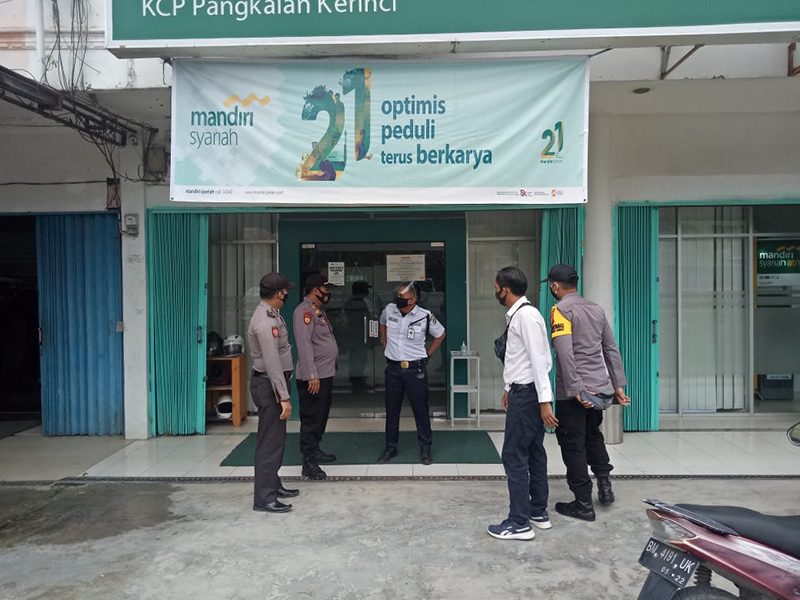 Ciptakan Lingkungan Aman dan Kondusif, Polsek Pangkalan Kerinci  Gencar Patroli Dialogis 