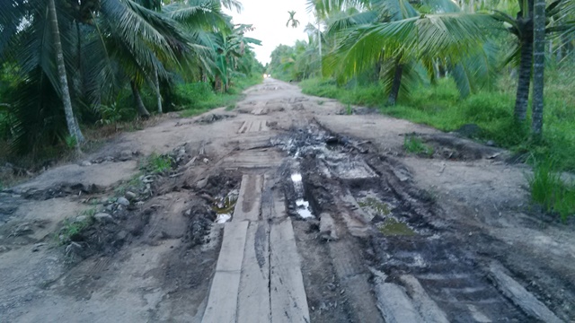 Masyarakat Tiga Kecamatan di Inhil tak Sabar Tunggu Pembangunan Jalan Poros