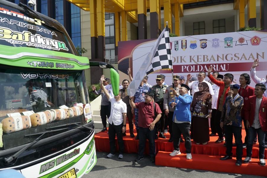Mudik Kebangsaan, Polda Riau Fasilitasi Pemudik ke Sumatera Utara dan Sumatera Barat